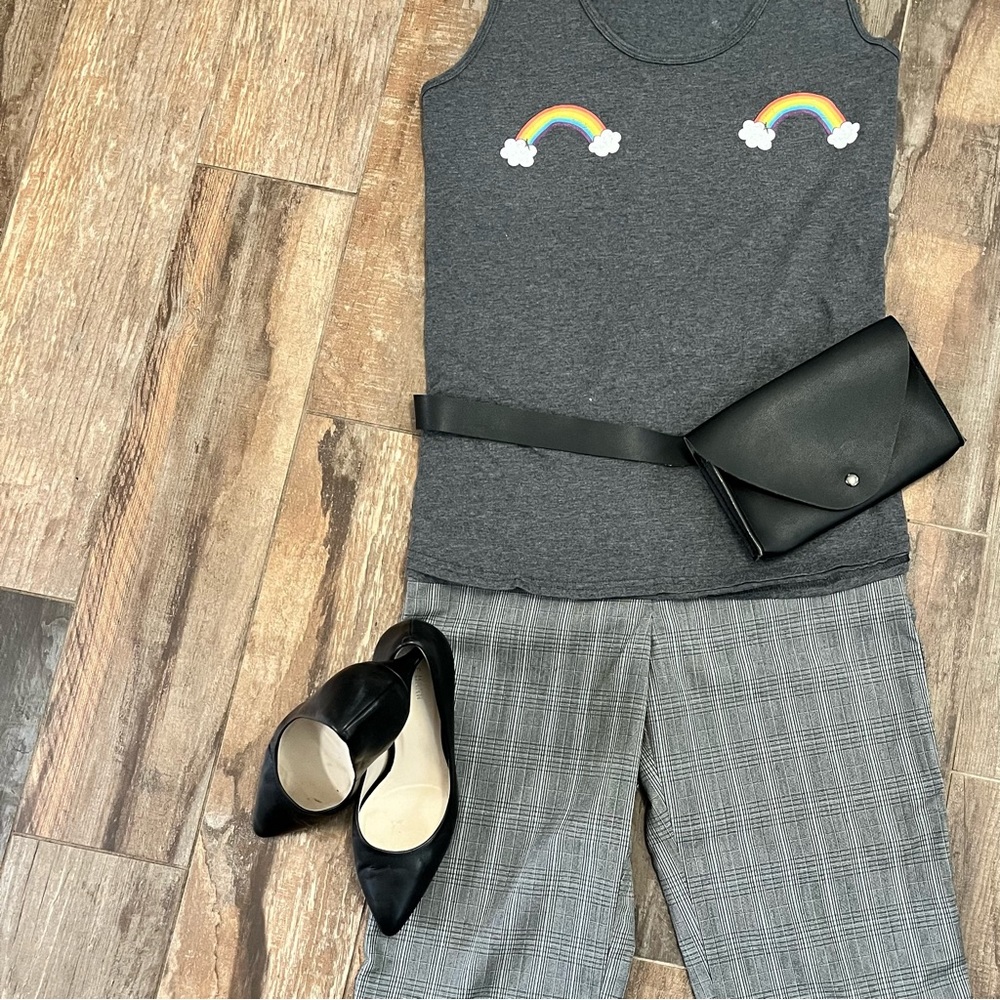 Vegan Leather Belted Purse - Picture 4 of 6